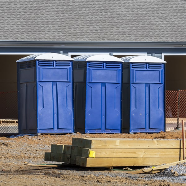 how do you dispose of waste after the porta potties have been emptied in Isonville